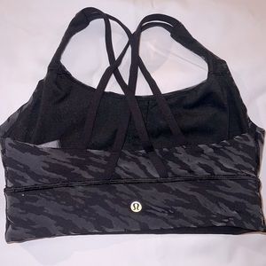 Black Lululemon Energy Bra
